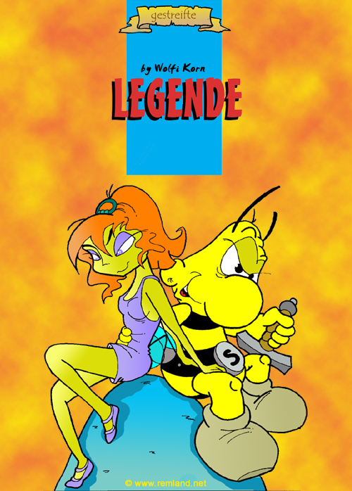 Abenteuer Comic Buch Gestreifte Legende